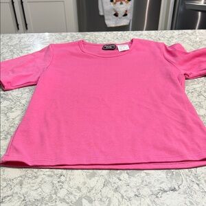 Vintage Southern Lady Pink Short Sleeve Shirt